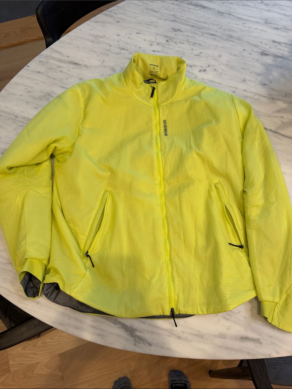 GORE-TEX Men’s High-Visibility Yellow Bomber Jacket